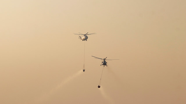 Milas'ın Beyciler Mahallesi'nde 31 Temmuz'da başlayan orman yangını Ören Türkevleri, Çökertme, Bozolan, Fesleğen, Gökbel ile Bodrum'un Aşağı Mazı, Yukarı Mazı mahallelerinde etkili oluyor.