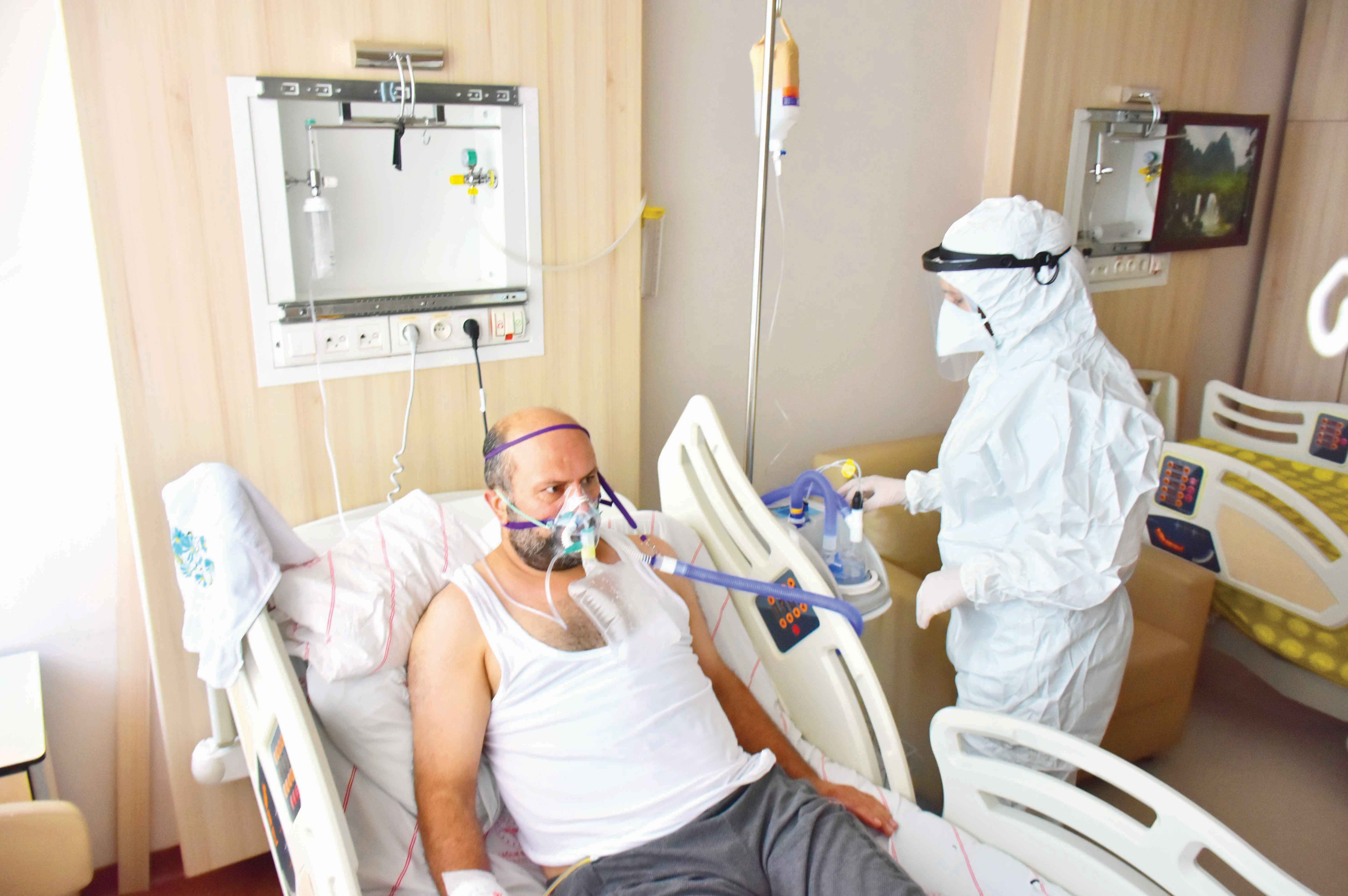 43 yaşındaki Aydın Çiftçi, “Tembelliğimden aşı olmadım. Herkes aşısını olsun” dedi.
