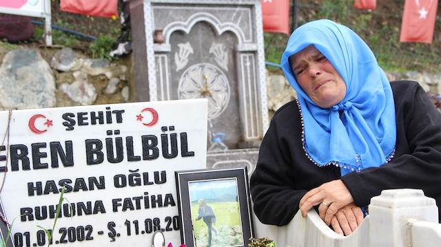 Şehit olan Eren Bülbül, 4. yıldönümünde dualarla anılıyor.