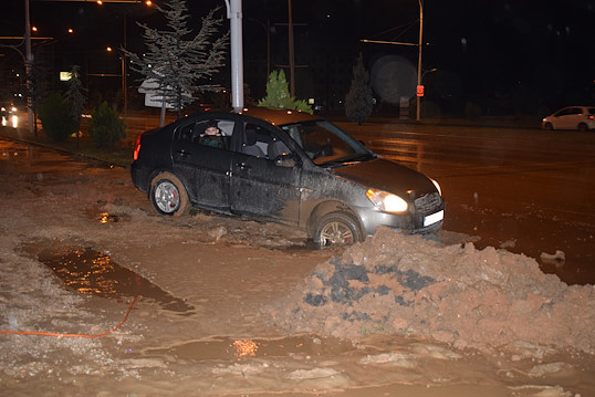 Malatya'da şiddetli yağış