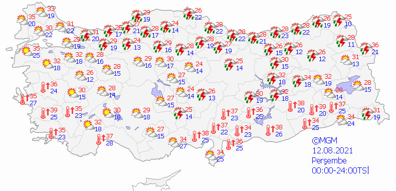 12 agustos hava durumu raporunda kuvvetli yagis uyarisi bartin kastamonu sinop il il hava durumu yeni safak 12 agustos hava durumu raporunda kuvvetli yagis uyarisi bartin kastamonu sinop il il hava durumu yeni safak