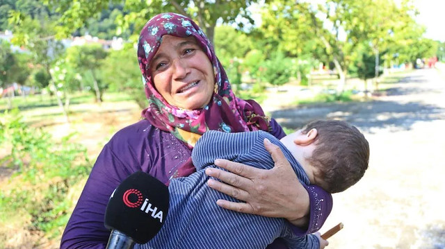 Ailesi 20 gün önce Bozkurt'a taşınmıştı: Selde kaybolan 5 yaşındaki Emre'den haber yok