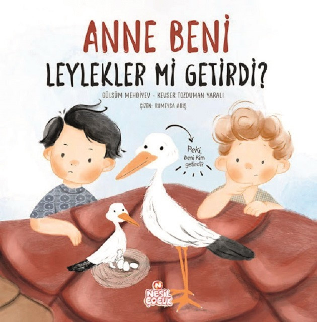 Anne Beni Leylekler mi Getirdi? Gülsüm Mehdiyev Kevser Tozduman Yaralı Nesil Çocuk Mayıs 2021, 36 sf.