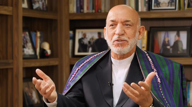 Afganistan eski Cumhurbaşkanı Hamid Karzai