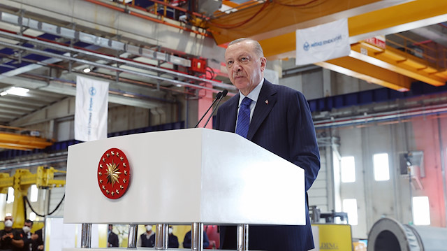 Cumhurbaşkanı Recep Tayyip Erdoğan 26 yeni fabrikanın açılış töreninde konuştu.