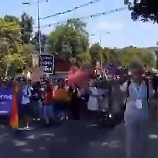 Saraybosnada çirkin provokasyon: Sapkın LGBTliler ezanı ıslıkladı