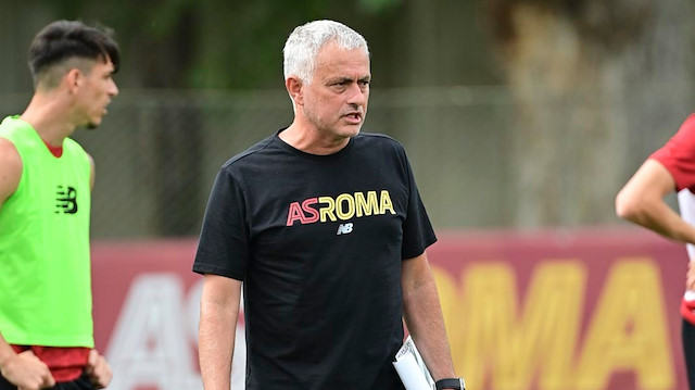 Roma Teknik Direktörü Jose Mourinho