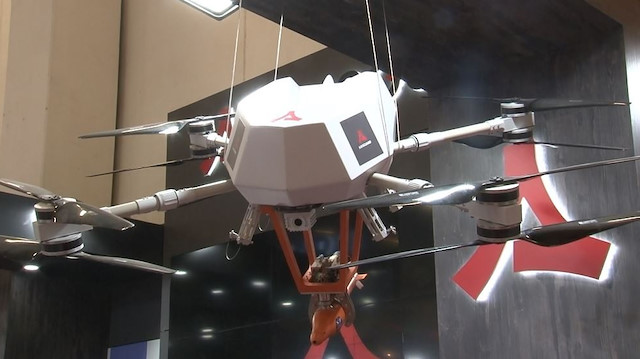 Milli silahlı drone sistemi 'Songar' tüm versiyonlarıyla İDEF21’de