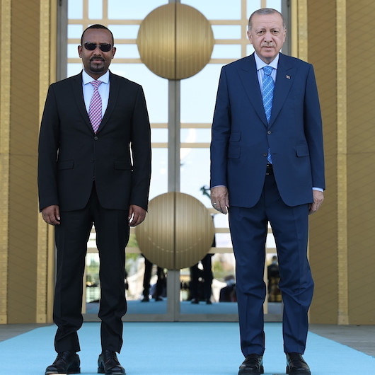 Etiyopya Başbakanı Ankara'da