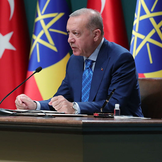 Cumhurbaşkanı Erdoğan duyurdu: FETÖ'nün Etiyopya'daki tüm okulları Türkiye Maarif Vakfı'na devredildi