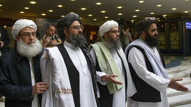 Taliban yöneticileri (Arşiv)