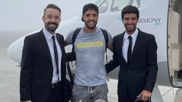 Joao Novais, Alanyaspor'a imza atmak için Türkiye'ye doğru yola çıktı.