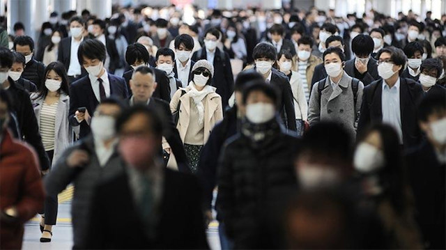 Japonya’da salgınının başından beri en yüksek sayıda günlük vaka dün saptandı.