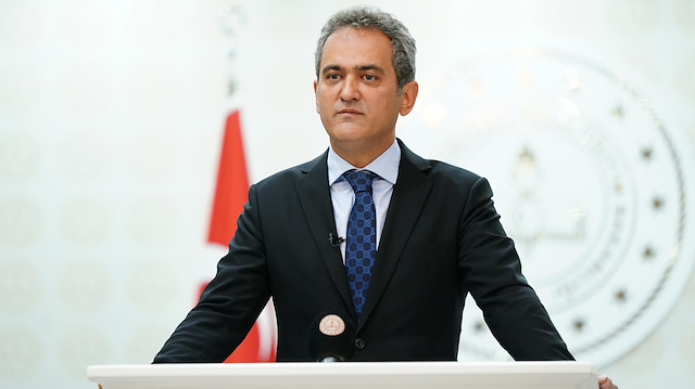 Milli Eğitim Bakanı Mahmut Özer açıklama yaptı.