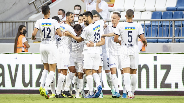 Kasımpaşalı futbolcuların gol sevinçleri