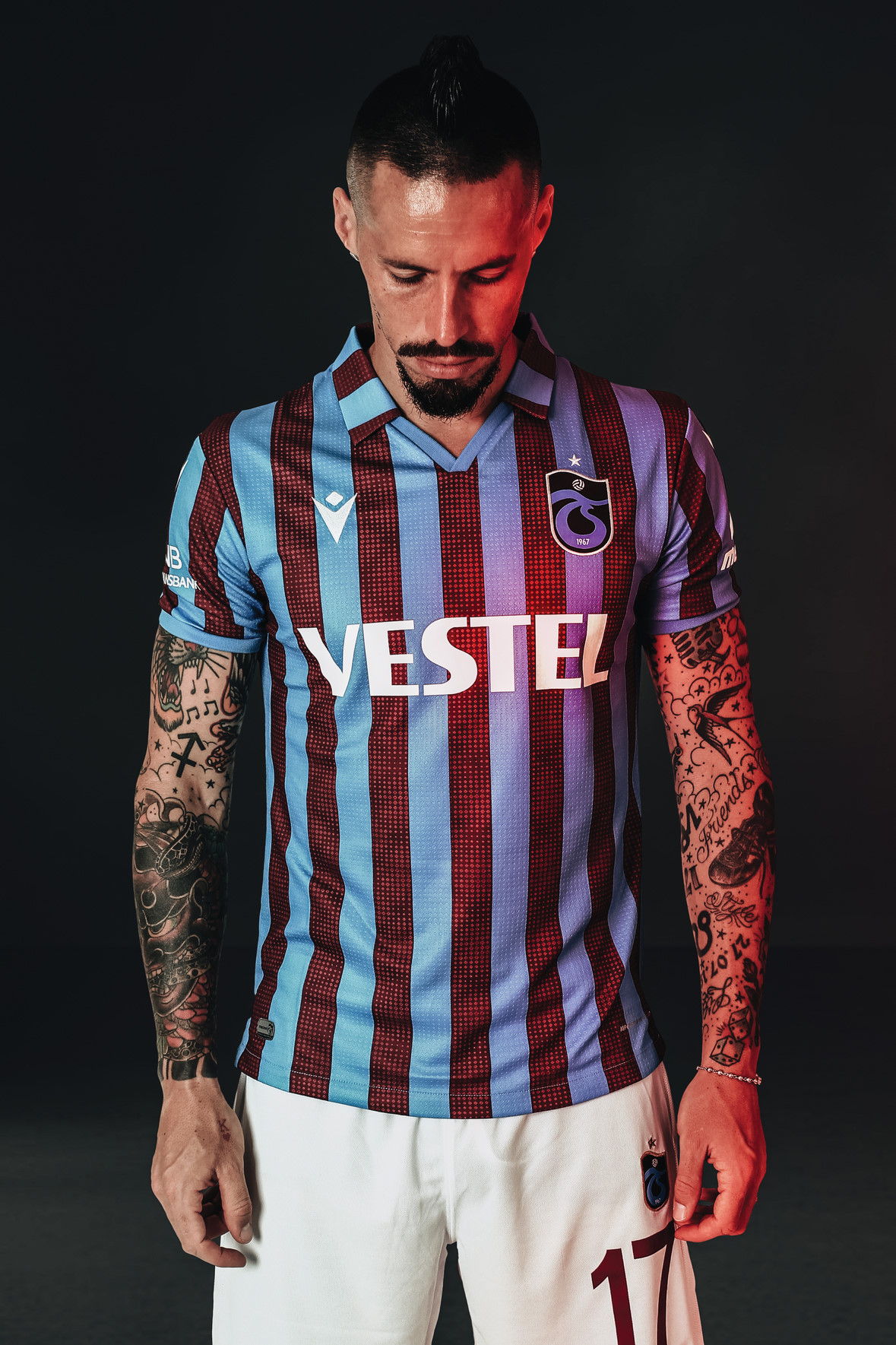 Marek Hamsik, Trabzonspor'da 17 numaralı formayı giyiyor.