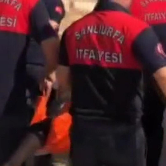 Şanlıurfada sulama kanalında boğulmak üzere olan genci itfaiye ekipleri kurtardı