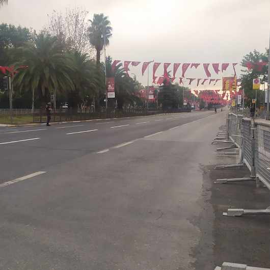 Vatan Caddesi 30 Ağustos Zafer Bayramı nedeniyle trafiğe kapatıldı