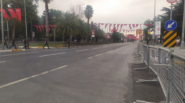 Vatan Caddesi 30 Ağustos Zafer Bayramı nedeniyle trafiğe kapatıldı