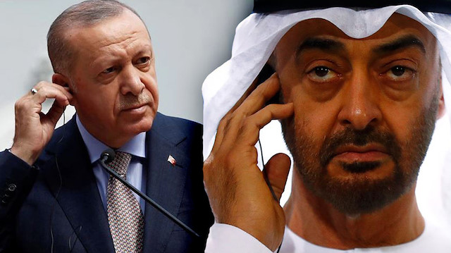 Cumhurbaşkanı Recep Tayyip Erdoğan - BAE Veliaht Prensi Muhammed bin Zayed Al Nahyan