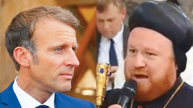 Hristiyan din adamları, Fransa’nın DEAŞ işgaline sessiz kalması nedeniyle Macron’a tepki gösterdi.
