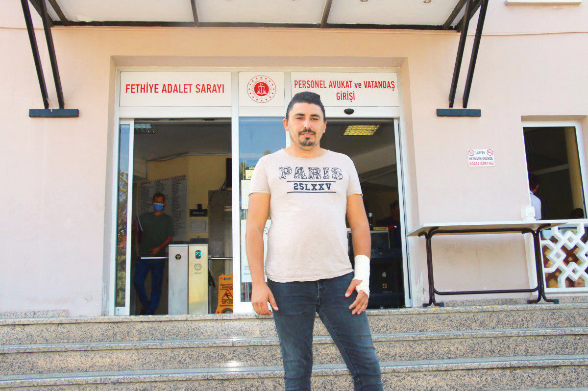 Serkan Yalnız, Fethiye Cumhuriyet Başsavcılığı’na giderek şikayetçi oldu.