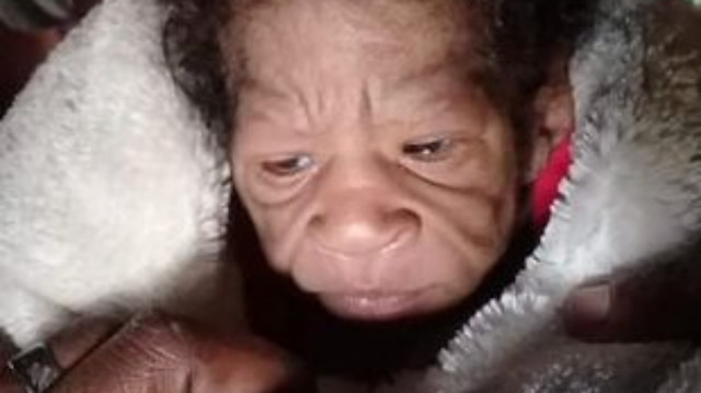 Progerialı bebek