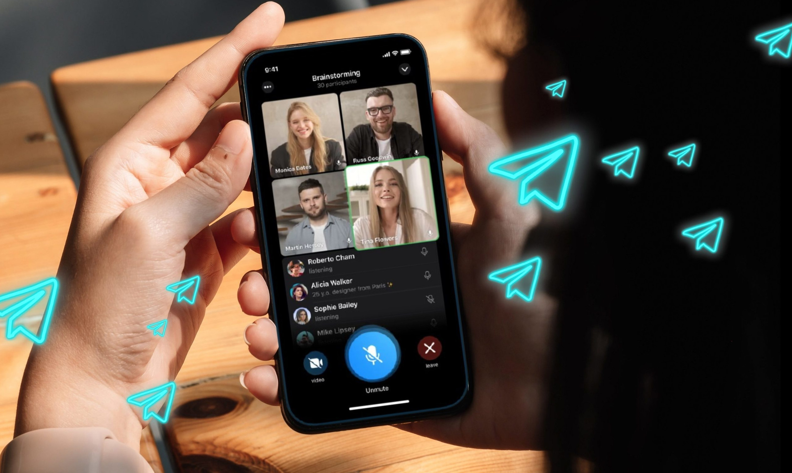 Telegram, bu yeni özellikle birlikte sınırsız olarak görüşme yapmayı sağlıyor.