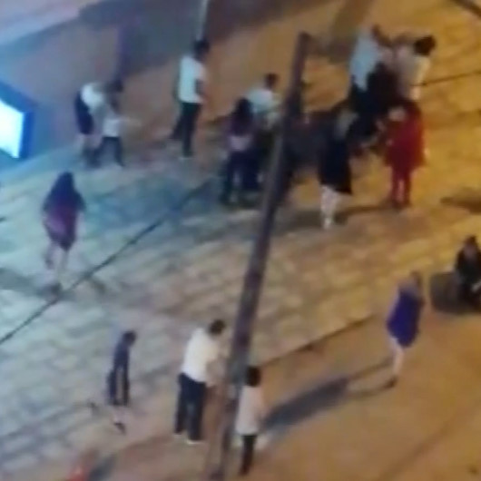 Esenyurtta düğün sonu yaşanan kavga kamerada