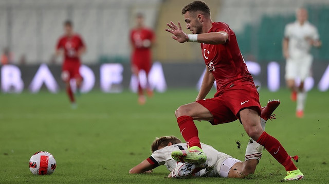 Barış Alper Yılmaz, Belçika U21 takımıyla oynanan maçta dikkatleri üzerine çekti.