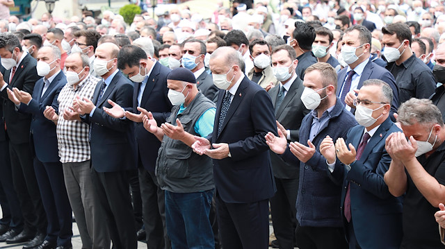 Osman Yılmaz için Rize'nin Güneysu ilçesinde cenaze töreni düzenlendi.