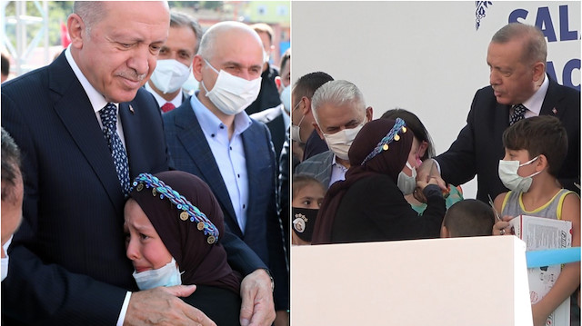 Cumhurbaşkanı Erdoğan ile Fatma Zehra Gündoğdu