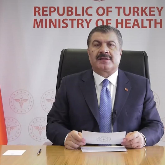 Sağlık Bakanı Koca G20 Sağlık Bakanları Toplantısında konuştu