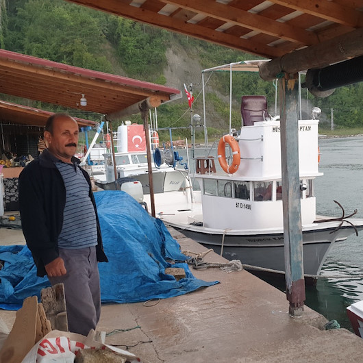 Sinop'ta selin denize sürüklediği tomruklar balıkçılığı da vurdu