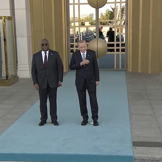 Kongo Cumhurbaşkanı Ankara'da