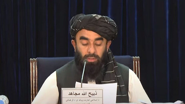 Taliban Sözcüsü Zabihullah Mücahid