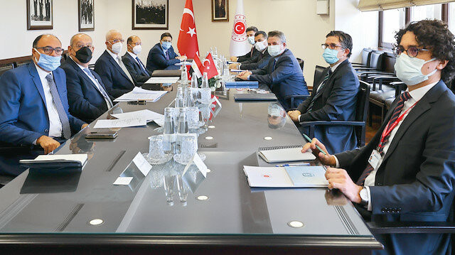 Türkiye-Mısır ikinci tur siyasi istişareleri Dışişleri Bakanlığı binasında gerçekleştirildi.