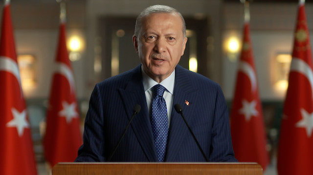 Cumhurbaşkanı Erdoğan'dan Yunanistan'a: Oldubittilerden vazgeçin