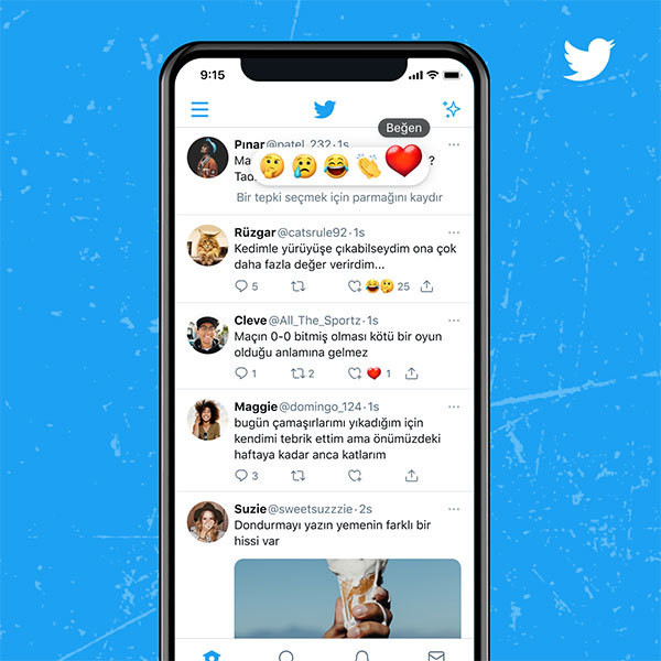 Twitter'ın emoji tepki özelliğinin önümüzdeki günlerde milyonlarca kişiye ulaşması bekleniyor.