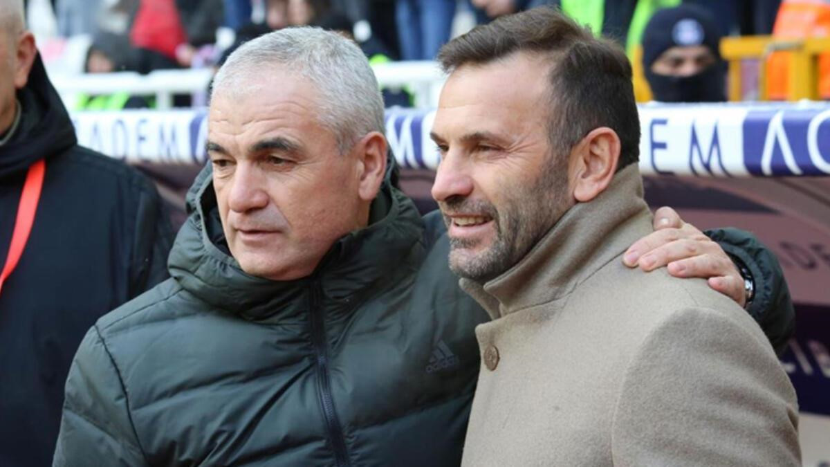 Okan Buruk ve Rıza Çalımbay