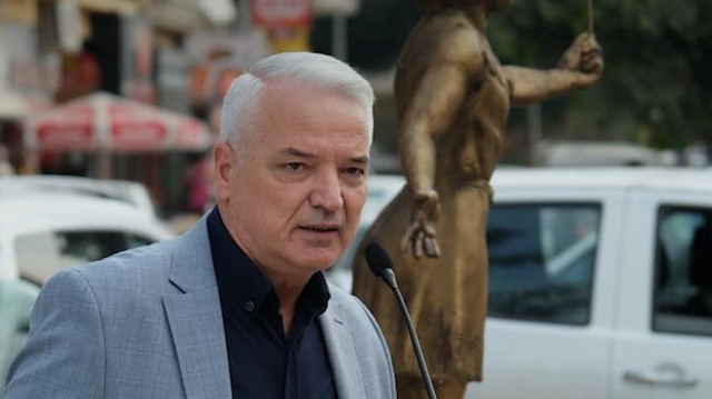 CHP'li Belediye Başkanı Zeki Bilgin ilçesine 'Sağlıkçı Anıtı’ yaptırdı