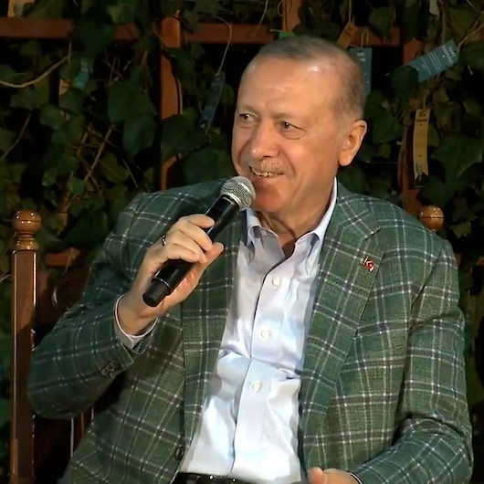 Cumhurbaşkanı Erdoğan: Eşimle şiir gibi bir yaşamımız var