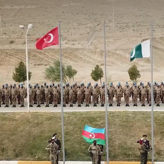 Türkiye Azerbaycan ve Pakistandan Üç Kardeş 2021 ortak askeri tatbikatı