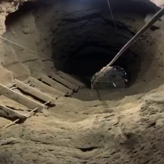 Niğdede kaçak kazı operasyonu Evin altına 13 metre tünel kazdılar