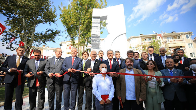 Balkan Göç Anıtı'nın açılışını Kemal Kılıçdaroğlu yaptı
