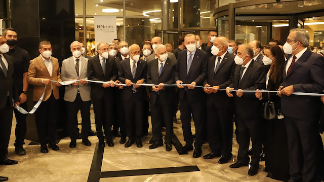 Cumhurbaşkanı Erdoğan Mersin’de otel açılışı gerçekleştirdi