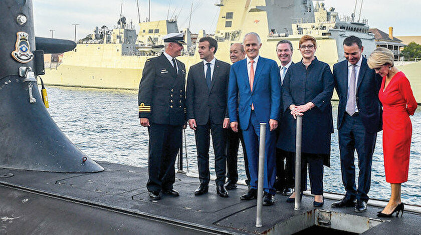 Fransa, Avustralya’nın kendisiyle denizaltı projesini iptal ederek ABD ile anlaşmasının ardından Washington ve Canberra Büyükelçilerini geri çağırdı.