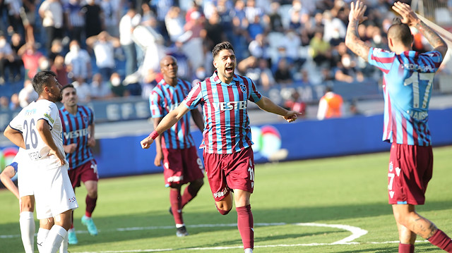 Bakasetas Trabzonspor'u galibiyete taşıdı.