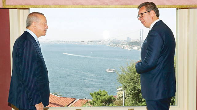 Cumhurbaşkanı Erdoğan - Aleksandar Vucic