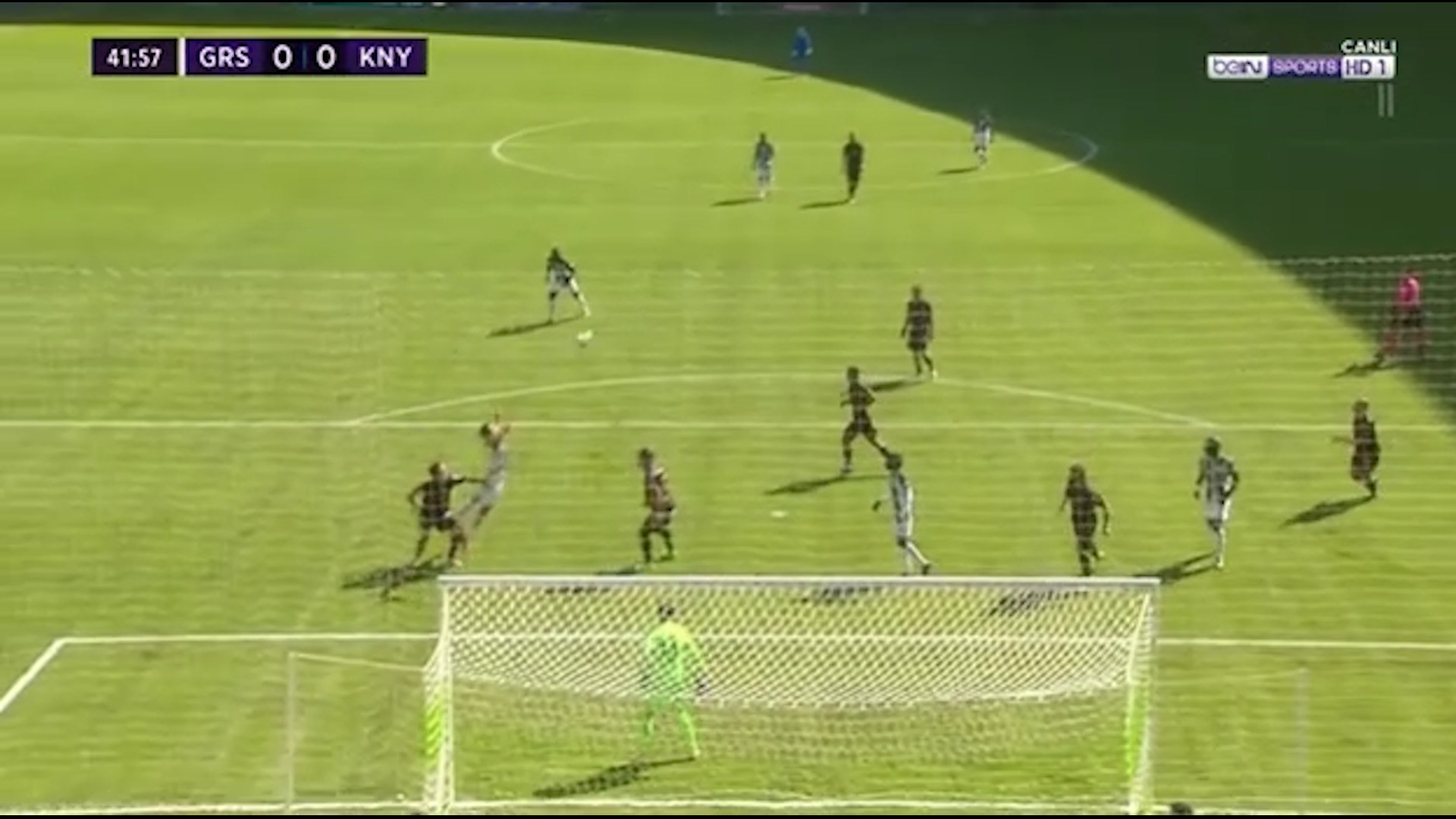 Görüntü Bein Sports'tan alınmıştır.
